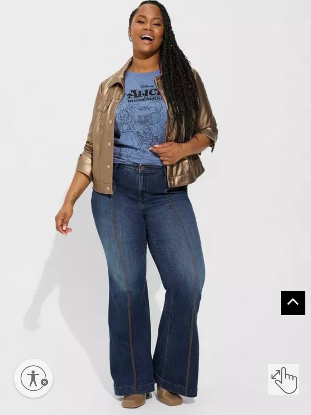 Torrid Sky High Flare Jeans